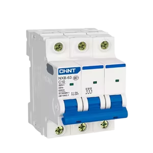 CHINT 3 Pole MCB 63A Pakistan | NXB-63C AC Breaker