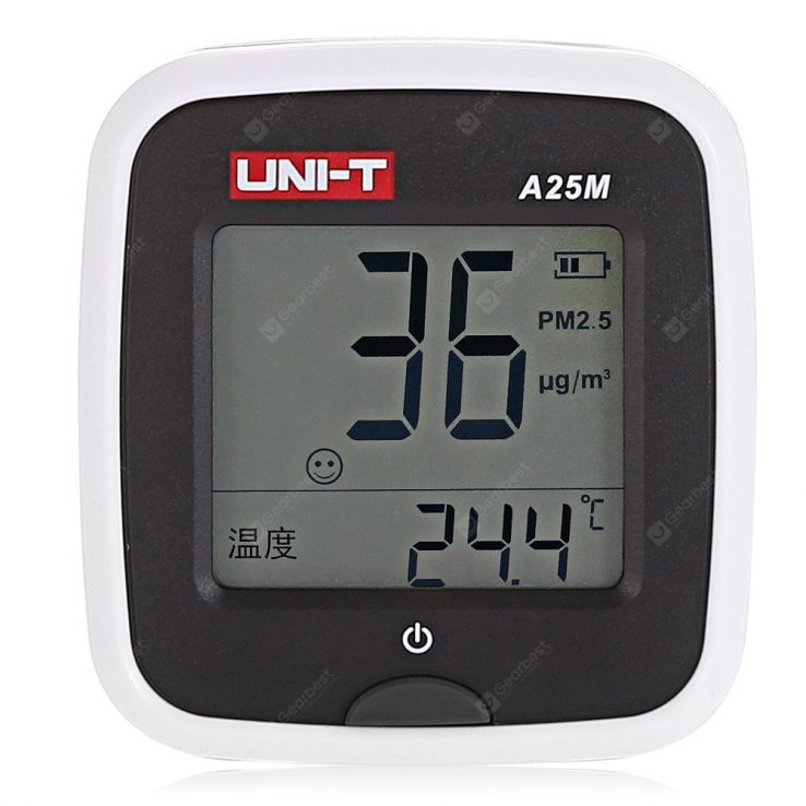 UNI T Air Quality Meter PM2.5 A25F