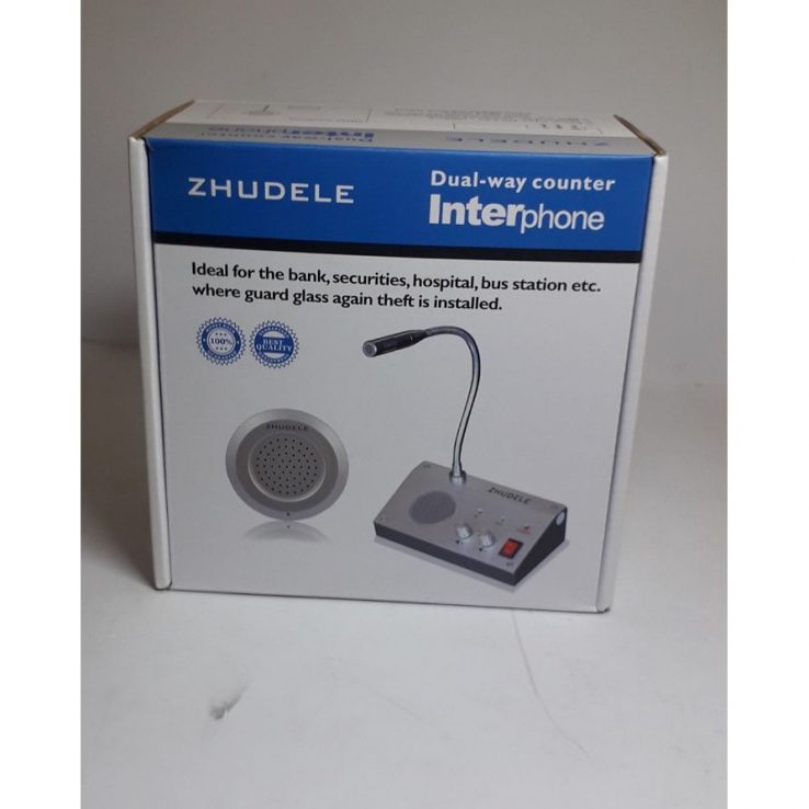 Zhudele Dual-Way Counter Interphone in Microsolution Hallroad Lahroe