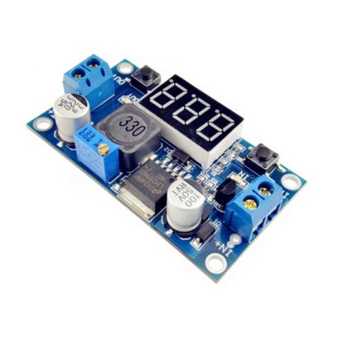 Variable Voltage Regulator With Display LM2596 in Hallroad Lahore