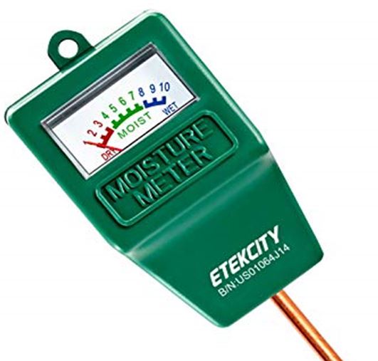 Soil Moisture Sensor Meter Soil Water Monitor Hydrometer Green