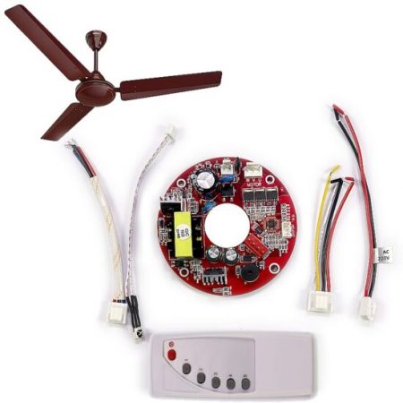 Universal Solar AC/DC 12V Ceiling Fan Circuit Remote Smart Speed Control kit in Hallroad Lahore
