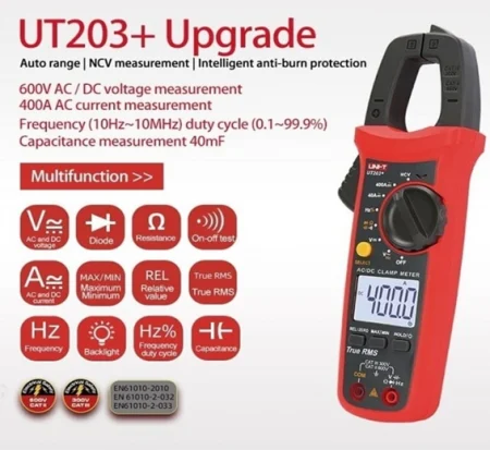 UNI-T UT202 Clamp Multimeter