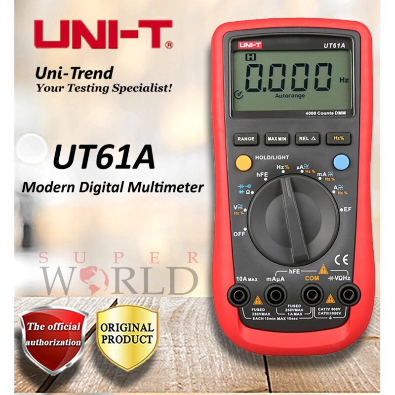 UNI-T UT61A Modern Digital Multimeter
