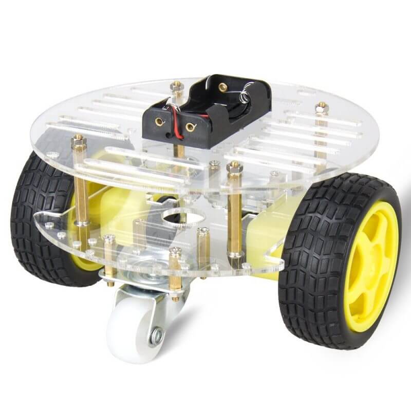 2WD Round Robot Car Chassis In Lahore Pakistan