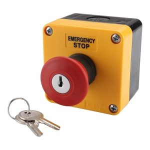 Red Sign Emergency Stop Switch | 03436544825