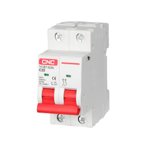 CNC YCB7-63N 2-Pole AC Miniature Circuit Breaker in Pakistan