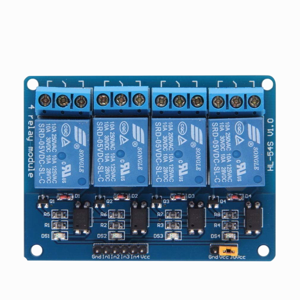 Arduino 4 Channel Relay Module Board In Pakistan | microsolution