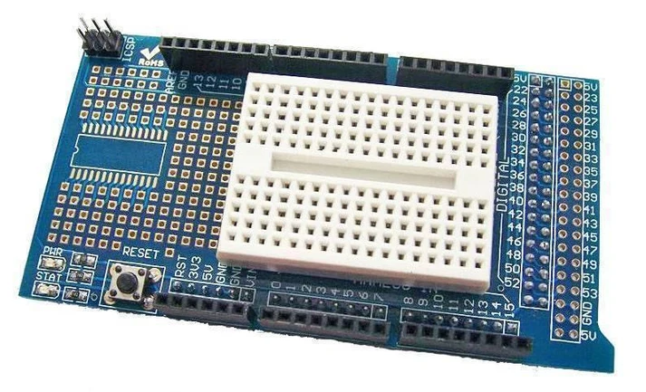 Prototype Shield for Arduino MEGA | microsolution.com.pk