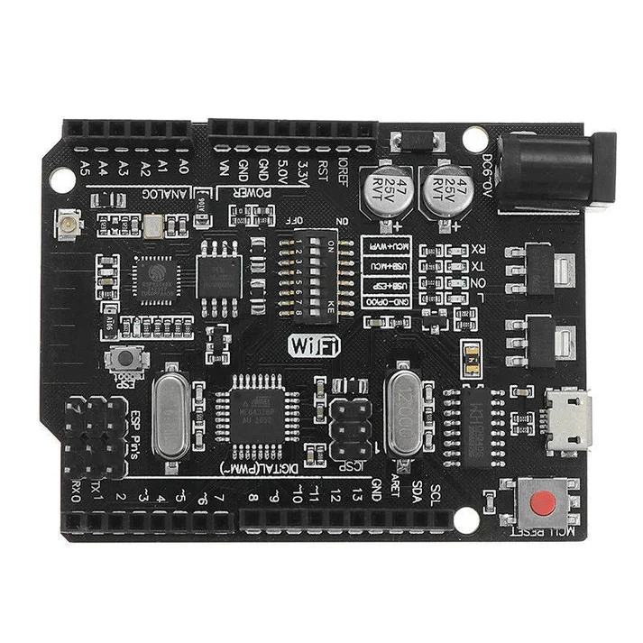 Arduino UNO WiFi R3 ATmega328P + ESP8266 8Mb USB-TTL CH340G Development Board