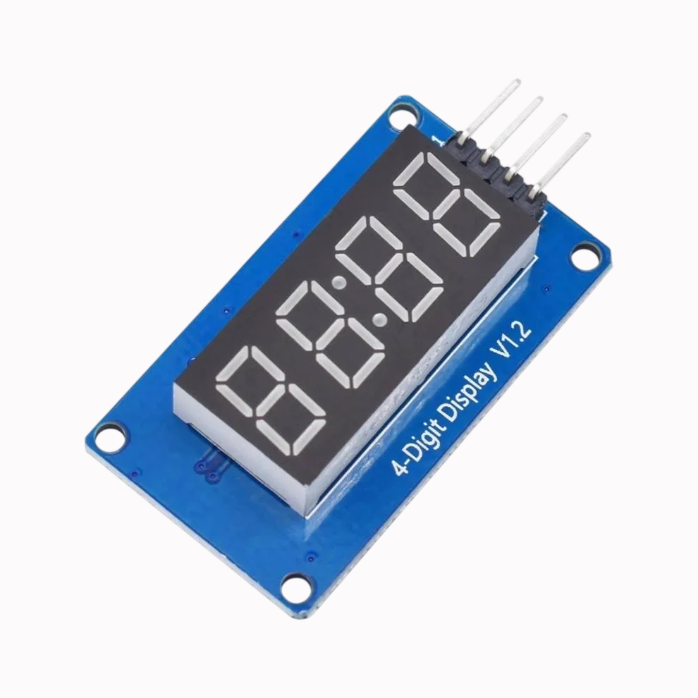 Arduino Tm1637 4 Digit 7 Segment Display Module Led Price