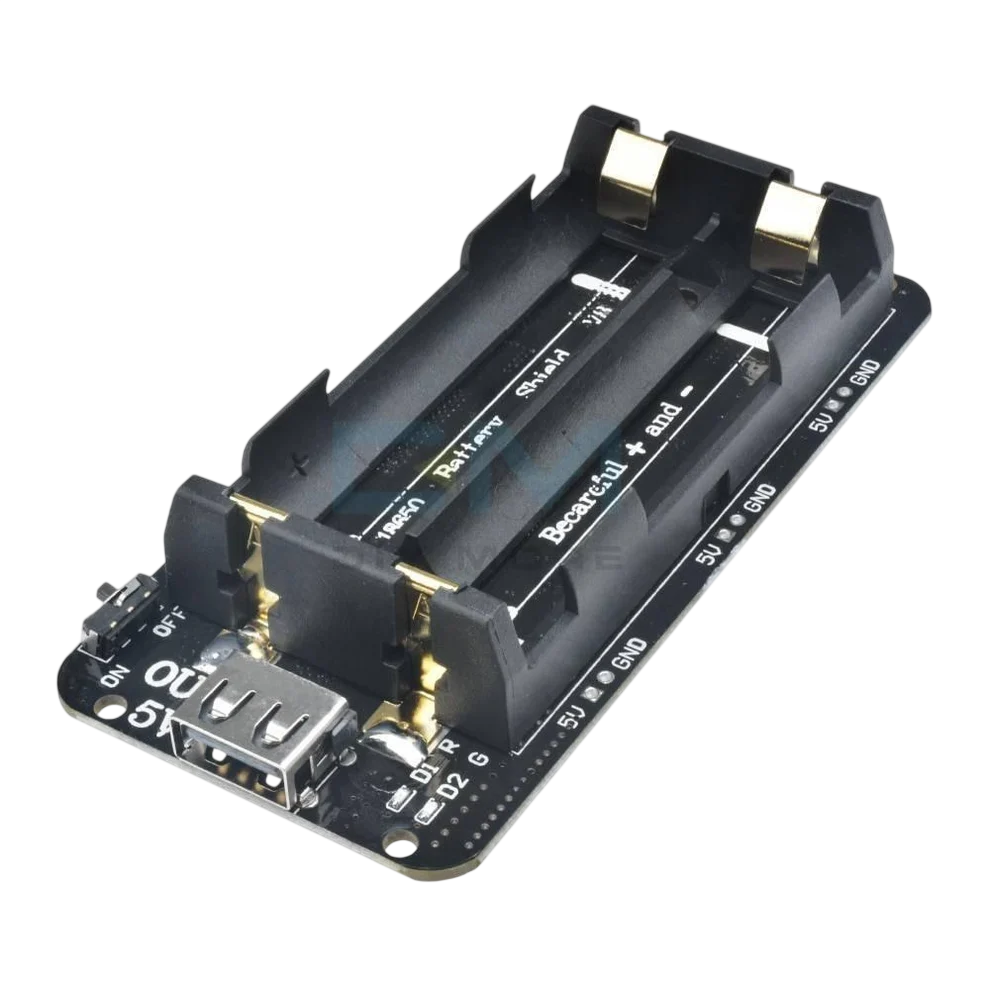 5v Ups Arduino Raspberry Pi Battery Shield - microsolution.com.pk