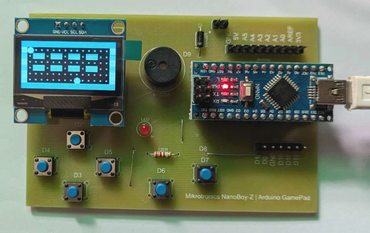 The Arduino Gaming Console for Learning and Creativity | microsolution.com.pk